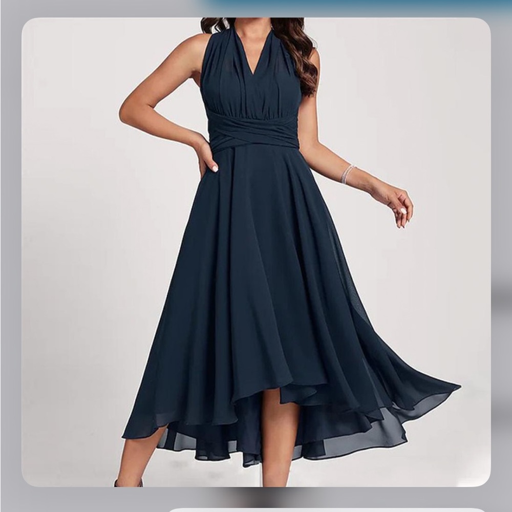 Long, formal dress